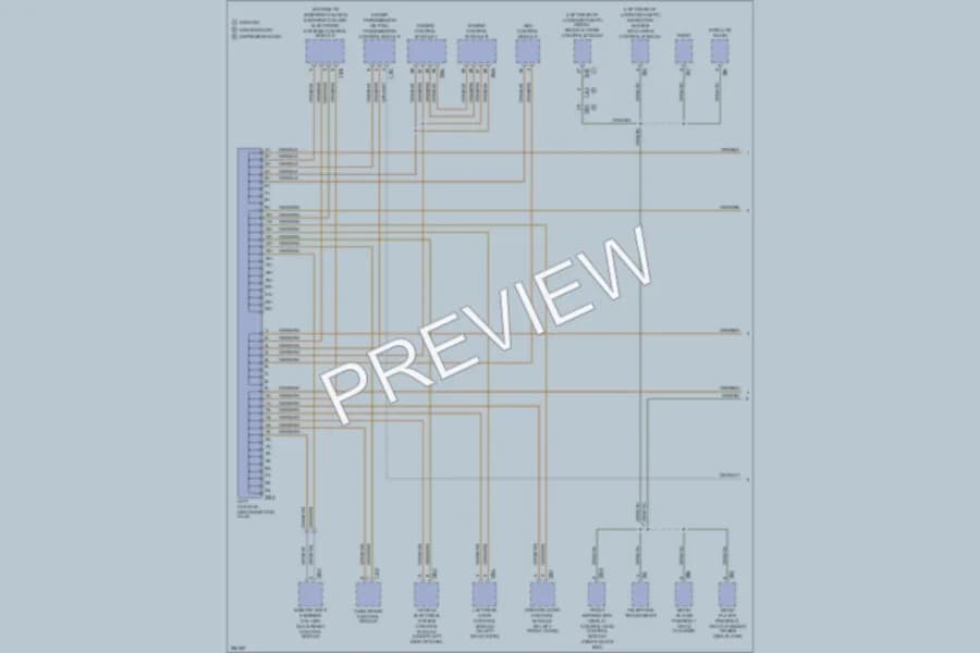 2008 Audi S6 Computer Data Lines wiring diagram preview