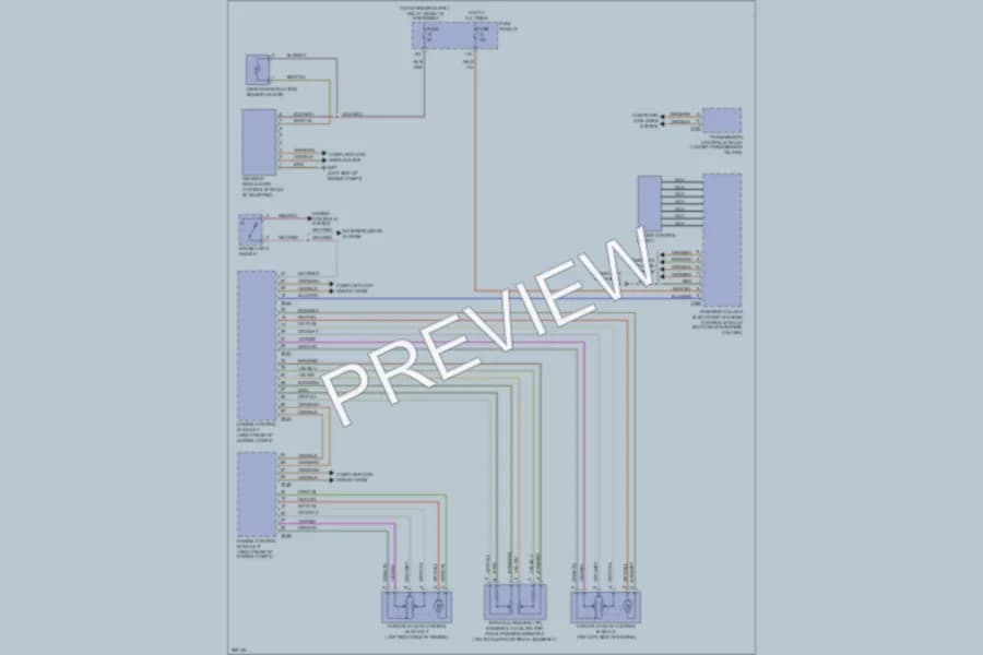 2008 Audi S6 Cruise Control wiring diagram preview