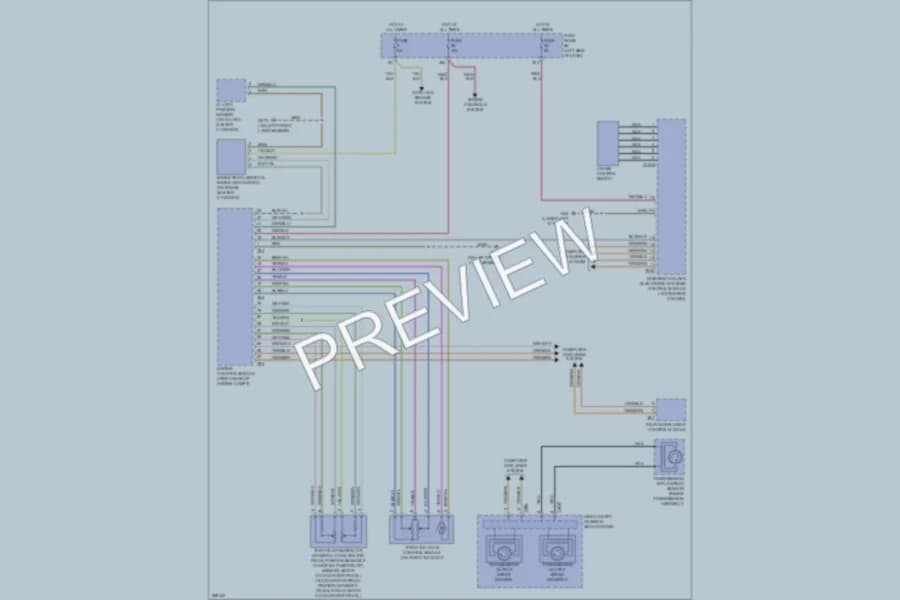2008 Audi TT Cruise Control wiring diagram preview