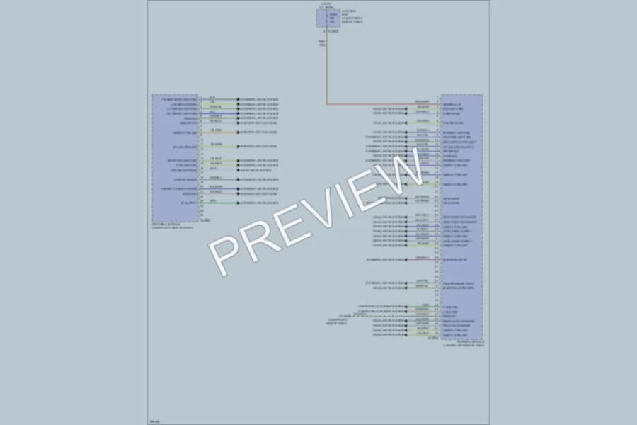 2008 BMW 135i Body Control Modules wiring diagram preview