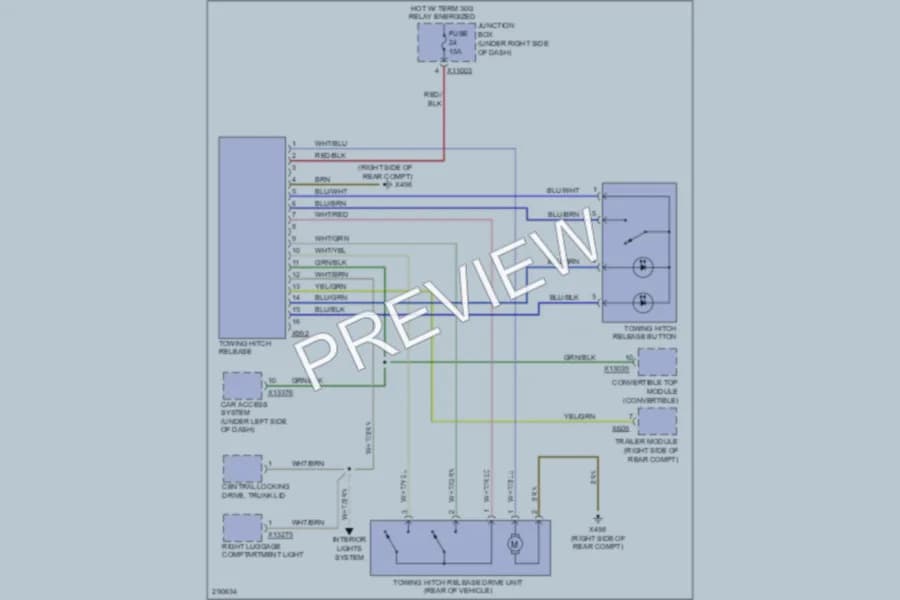 2008 BMW 328i Active Bodyworks wiring diagram preview