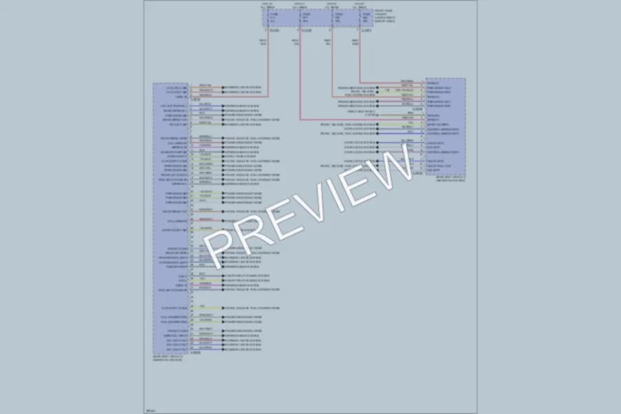 2008 BMW 528i Body Control Modules wiring diagram preview