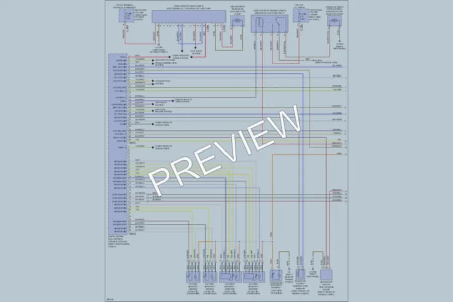 2008 BMW 528xi Engine Performance wiring diagram preview