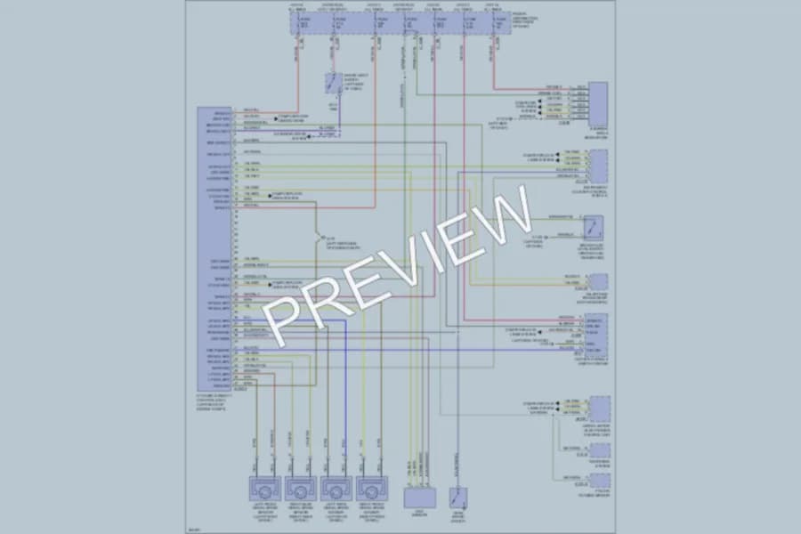 2008 BMW MRoadster Anti Lock Brakes wiring diagram preview