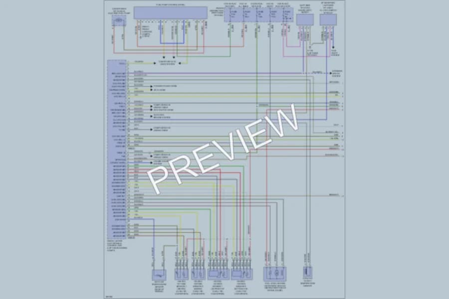 2008 BMW MRoadster Engine Performance wiring diagram preview