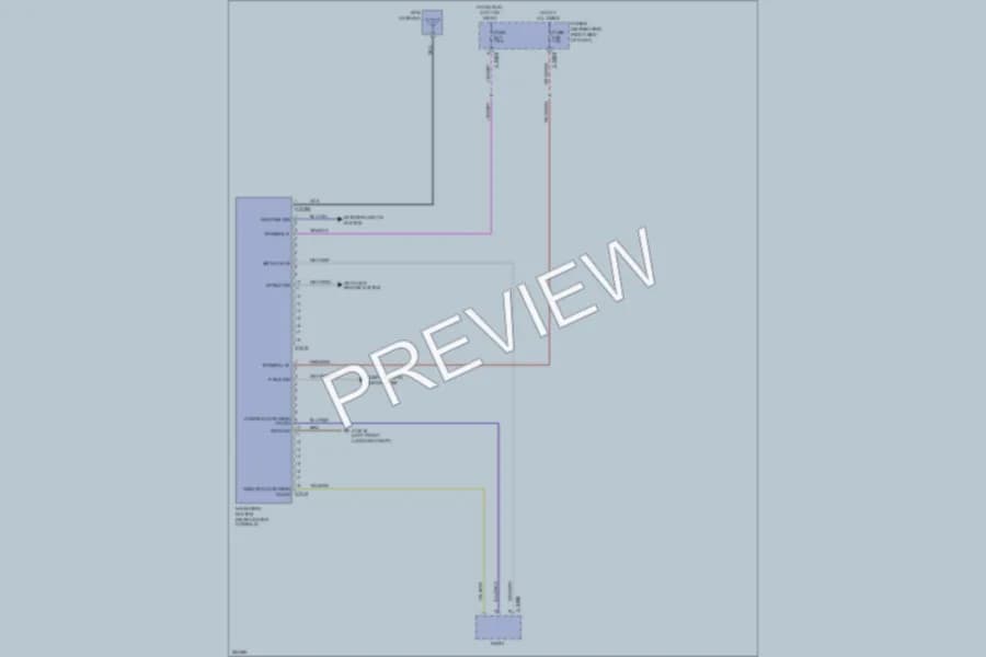 2008 BMW MRoadster Navigation wiring diagram preview