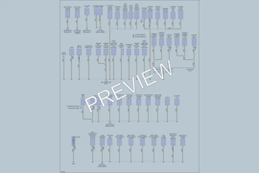 2008 BMW X3 Ground Distribution wiring diagram preview