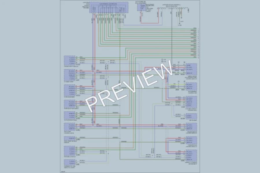 2008 BMW X5 Computer Data Lines wiring diagram preview