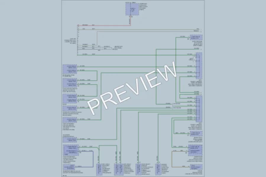 2008 Cadillac CTS Computer Data Lines wiring diagram preview
