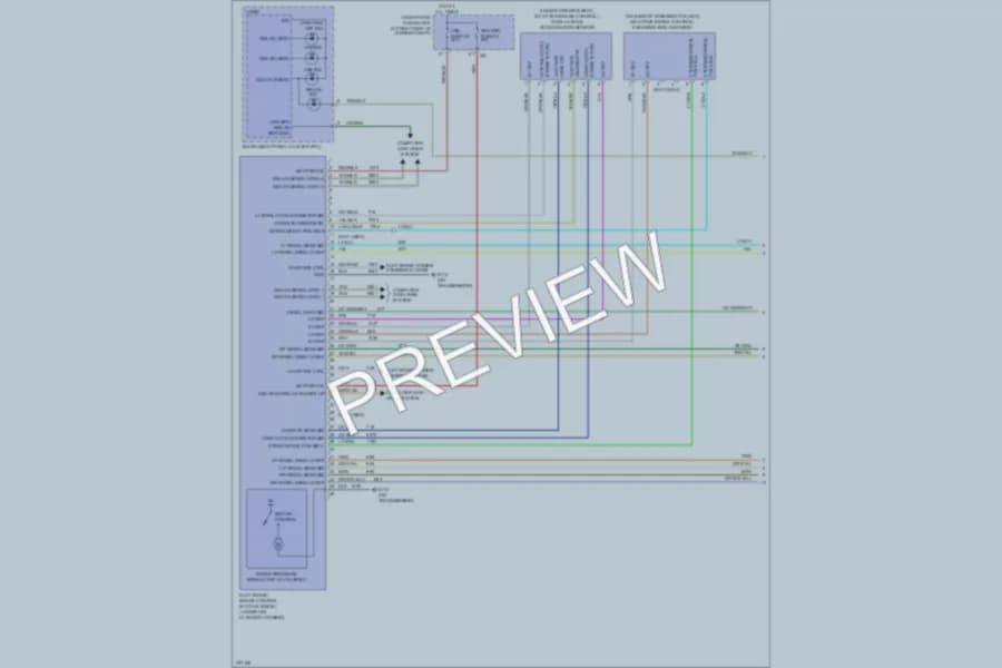 2008 Cadillac DTS Anti Lock Brakes wiring diagram preview