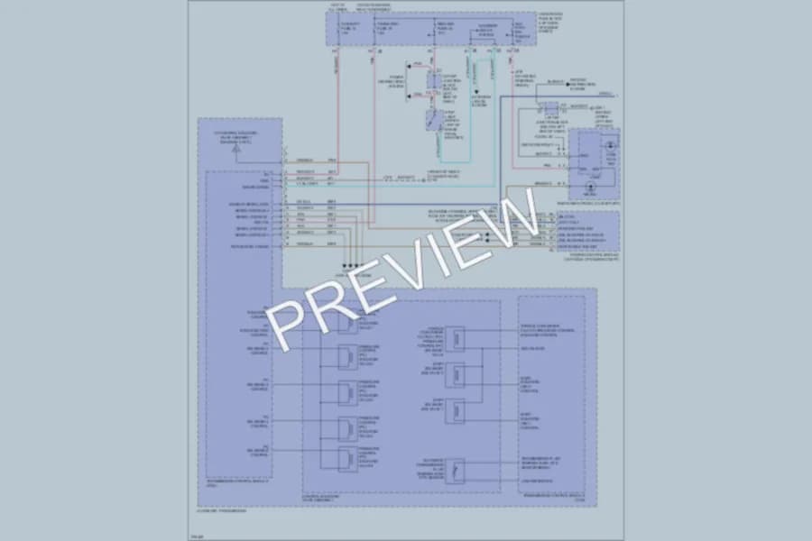 2008 Cadillac Escalade Transmission wiring diagram preview
