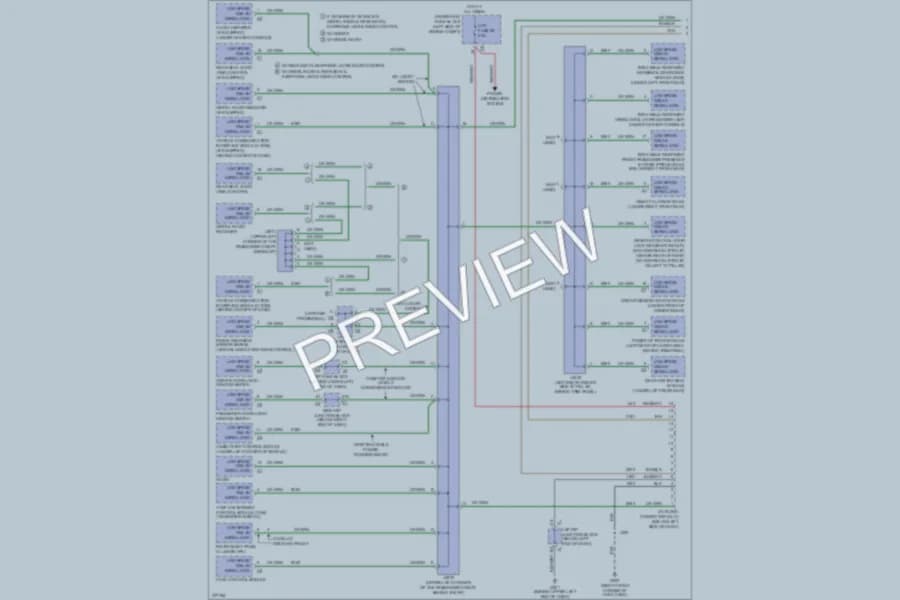 2008 Cadillac EscaladeESV Computer Data Lines wiring diagram preview