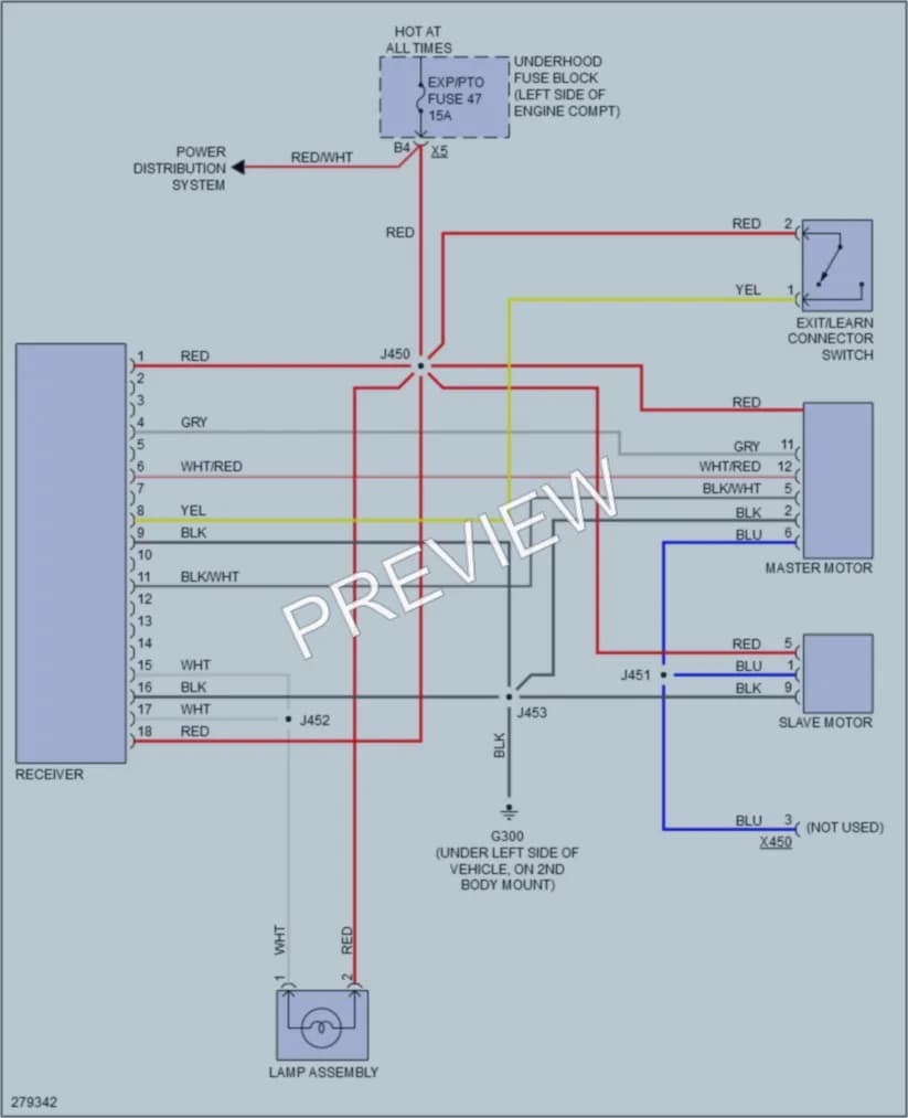 2008 Cadillac EscaladeEXT Power Top Sunroof wiring diagram preview