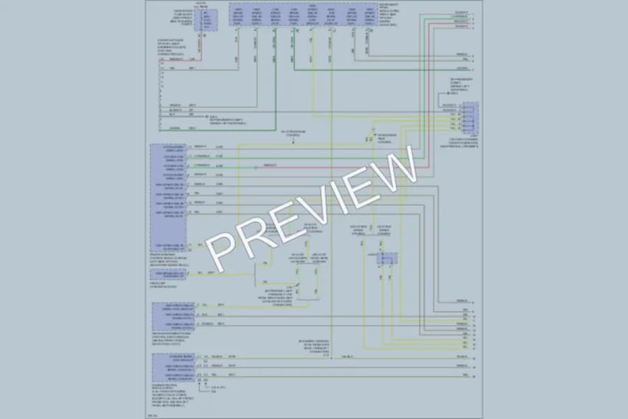 2008 Cadillac STS Computer Data Lines wiring diagram preview
