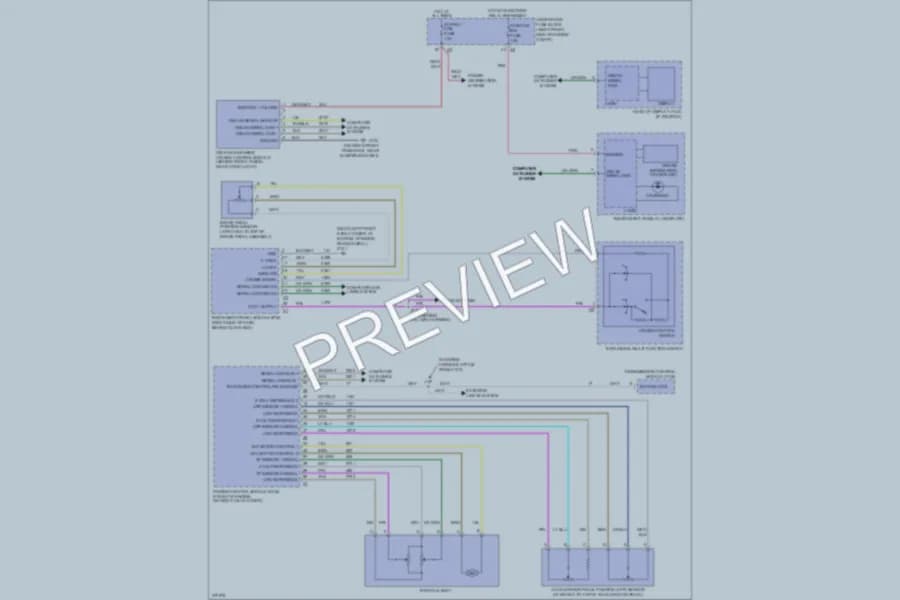 2008 Cadillac STS Cruise Control wiring diagram preview