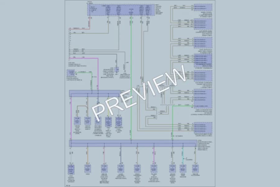 2008 Cadillac XLR Computer Data Lines wiring diagram preview