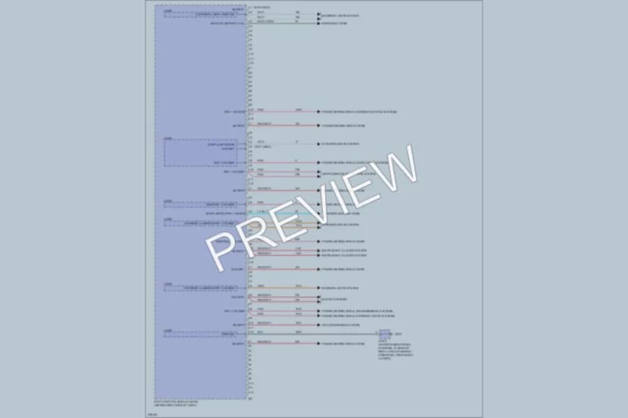 2008 Cadillac XLRV Body Control Modules wiring diagram preview