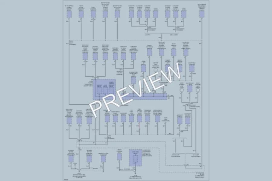 2008 Chevrolet C2500HDPickupClassic Ground Distribution wiring diagram preview