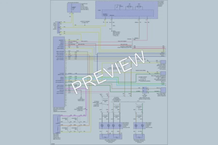 2008 Chevrolet C3500PickupClassic Supplemental Restraints wiring diagram preview