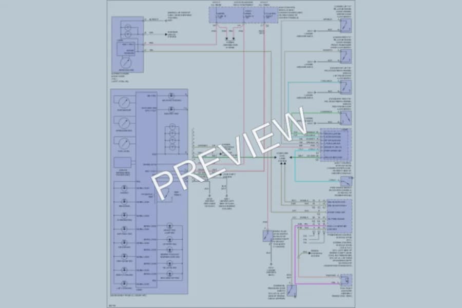 2008 Chevrolet Cobalt Instrument Cluster wiring diagram preview