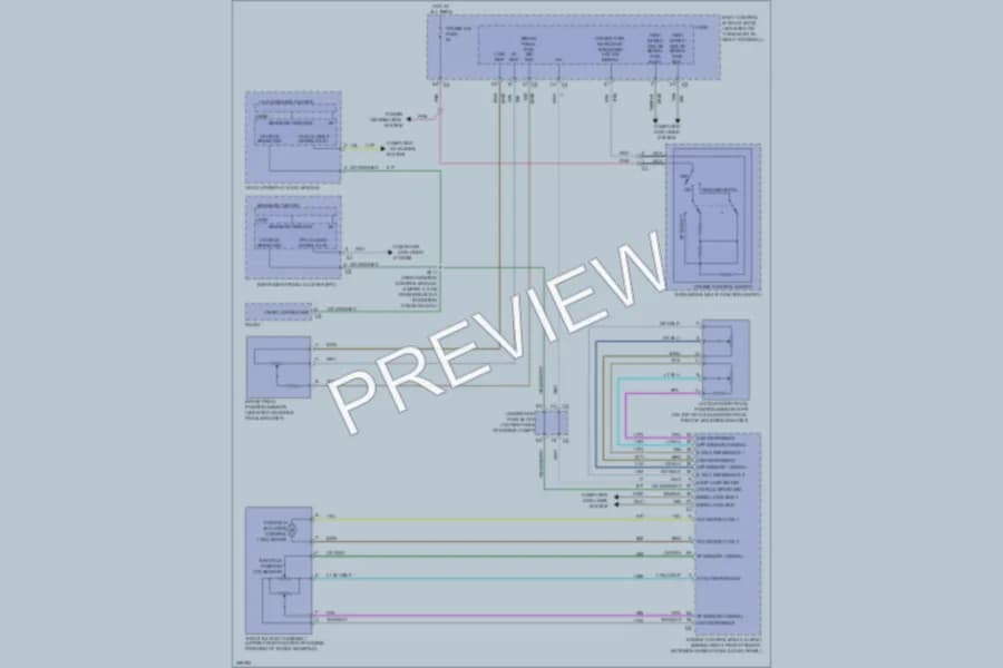 2008 Chevrolet Corvette Cruise Control wiring diagram preview