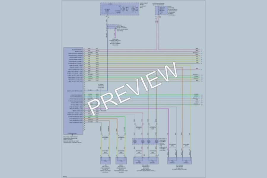 2008 Chevrolet Corvette Supplemental Restraints wiring diagram preview
