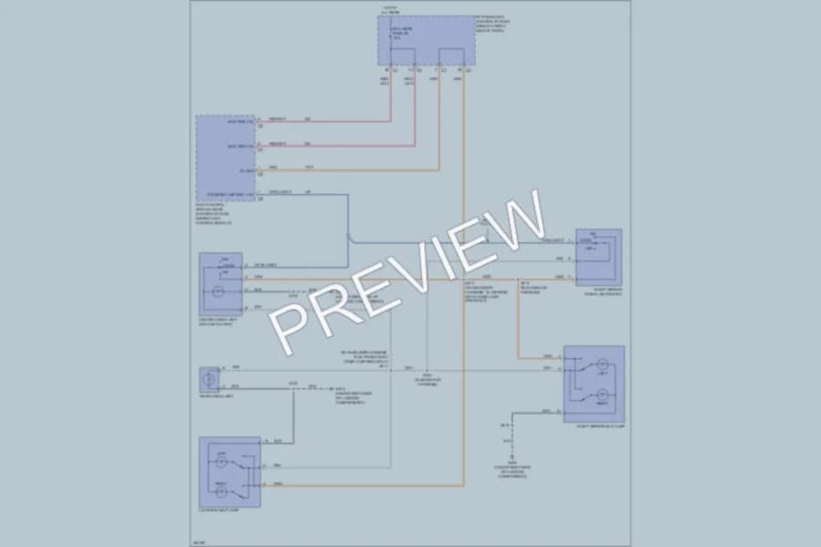 2008 Chevrolet Equinox Interior Lights wiring diagram preview