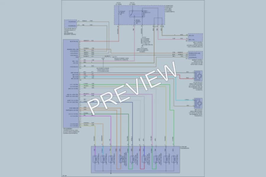 2008 Chevrolet Equinox Transmission wiring diagram preview