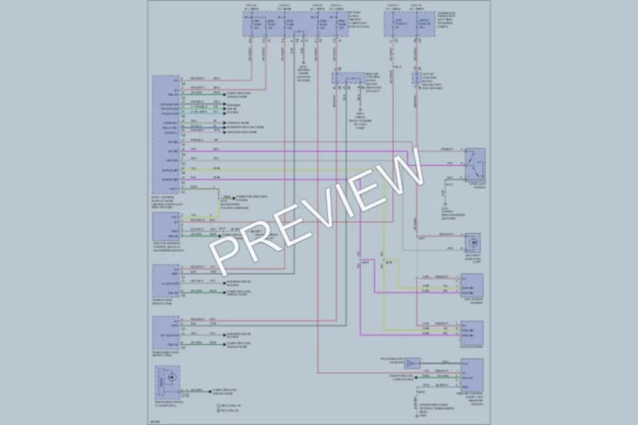 2008 Chevrolet K2500Suburban Anti Theft wiring diagram preview