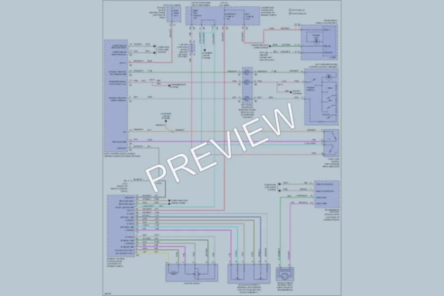 2008 Chevrolet K2500Suburban Cruise Control wiring diagram preview