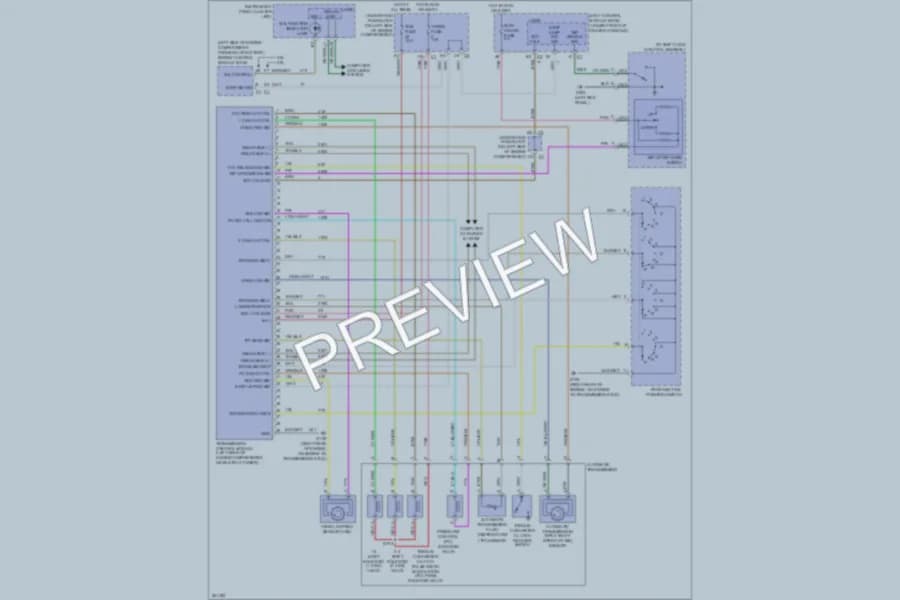 2008 Chevrolet MalibuMaxx Transmission wiring diagram preview
