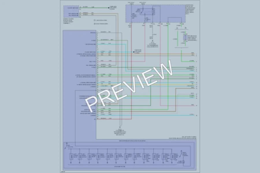 2008 Chevrolet Uplander Anti Lock Brakes wiring diagram preview