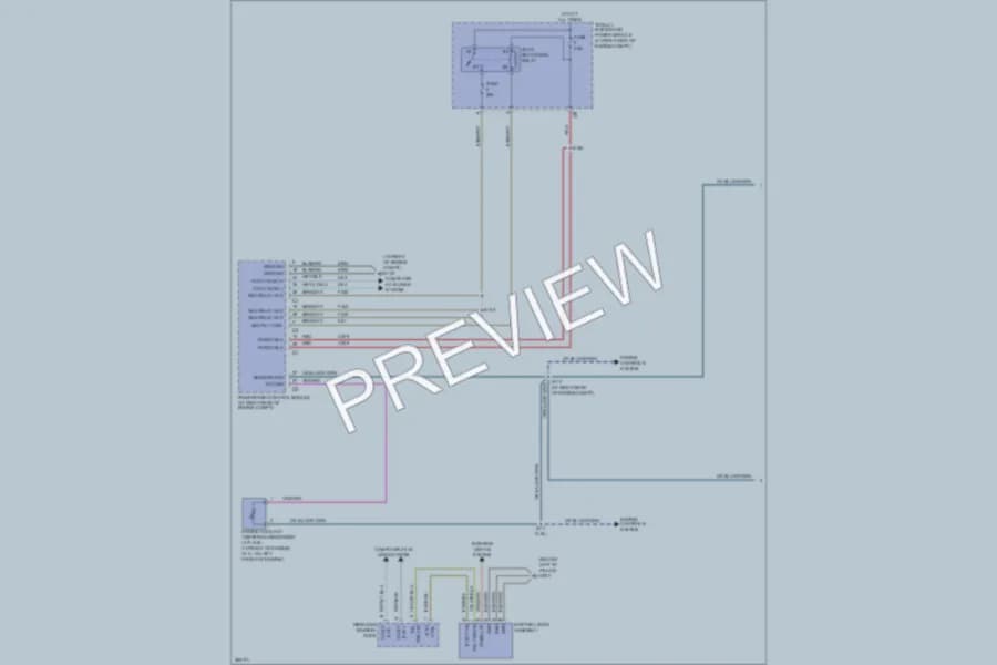 2008 Chrysler 300 Transmission wiring diagram preview
