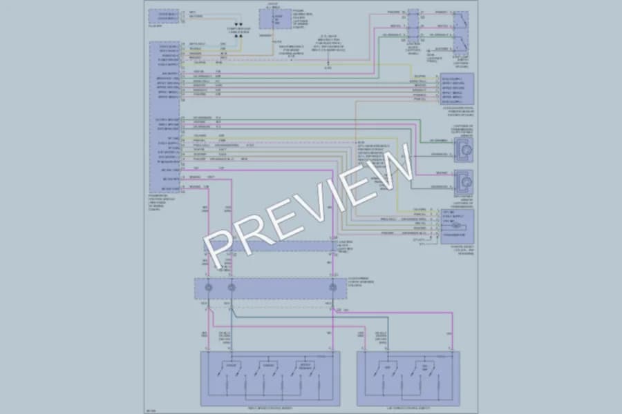 2008 Chrysler Aspen Cruise Control wiring diagram preview