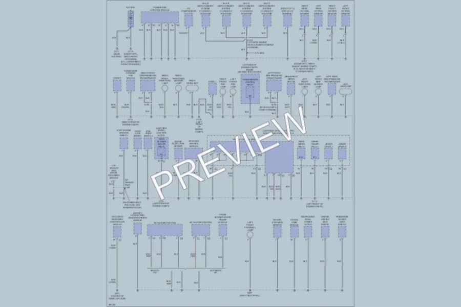 2008 Chrysler Aspen Ground Distribution wiring diagram preview