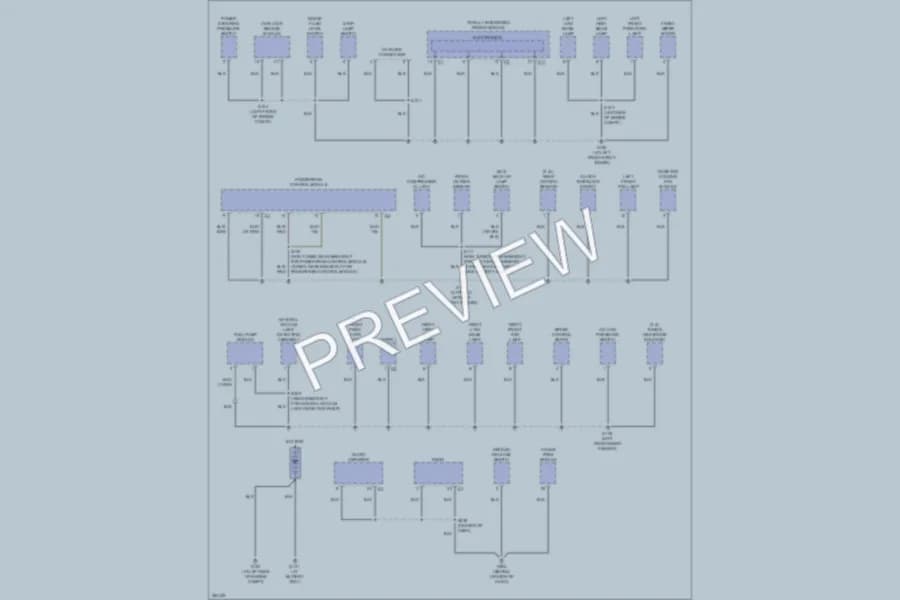 2008 Chrysler PTCruiser Ground Distribution wiring diagram preview