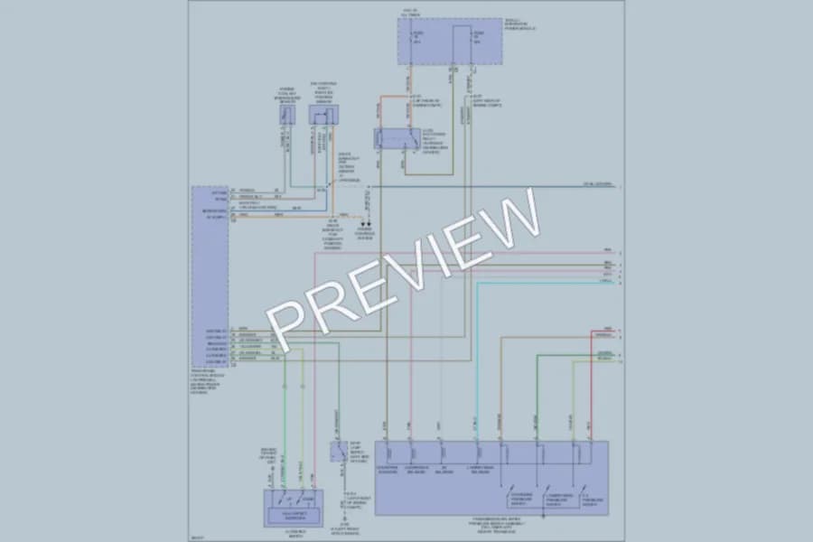 2008 Chrysler PTCruiser Transmission wiring diagram preview