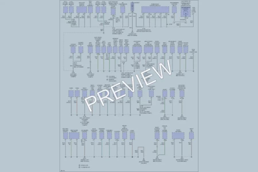 2008 Chrysler Pacifica Ground Distribution wiring diagram preview