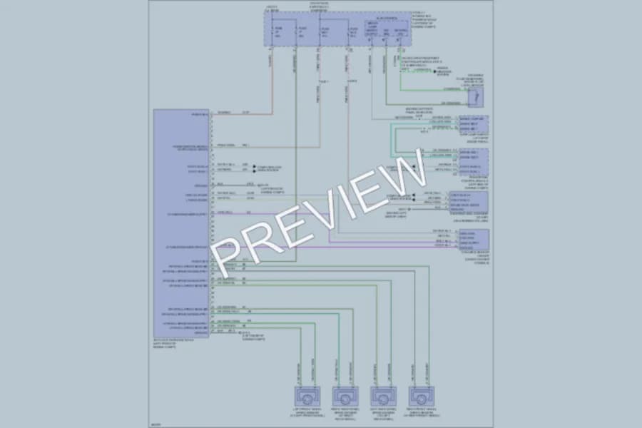 2008 Chrysler TownCountry Anti Lock Brakes wiring diagram preview