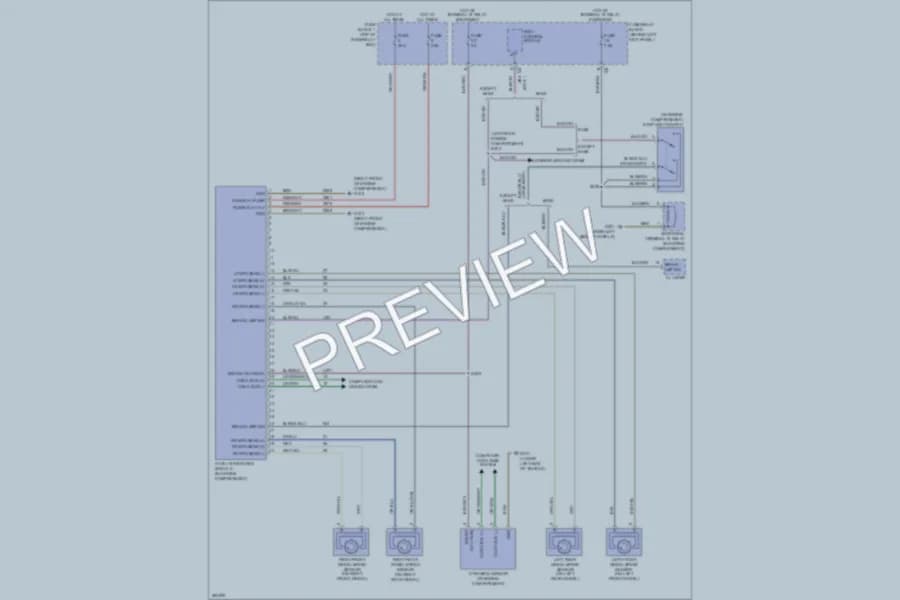 2008 Dodge 2500Sprinter Anti Lock Brakes wiring diagram preview