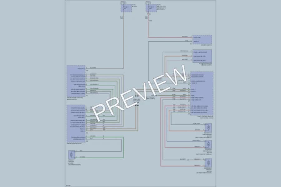 2008 Dodge 2500Sprinter Power Windows wiring diagram preview
