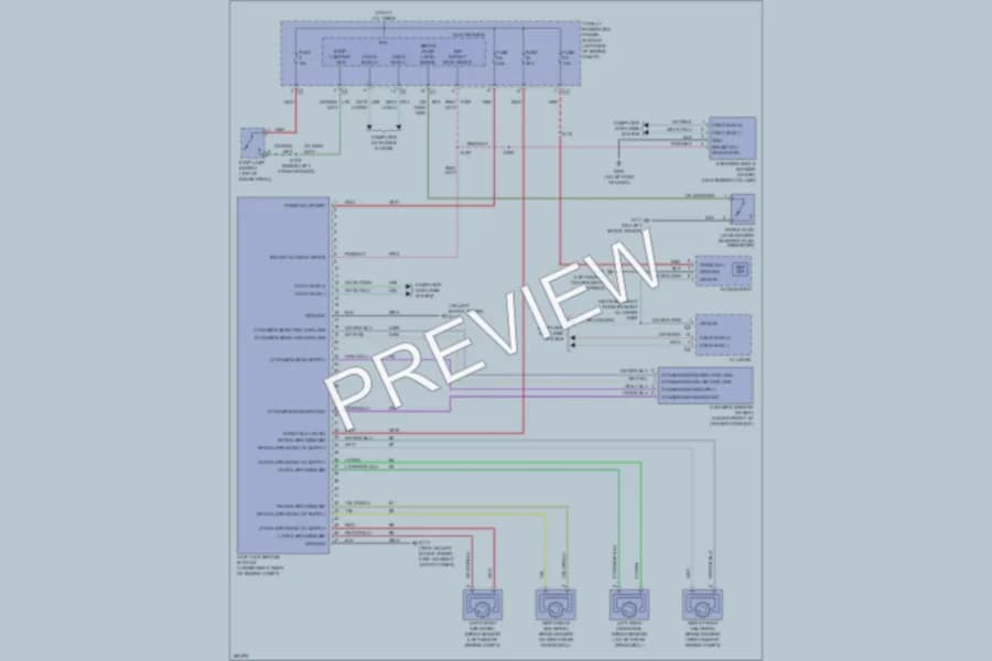 2008 Dodge Avenger Anti Lock Brakes wiring diagram preview