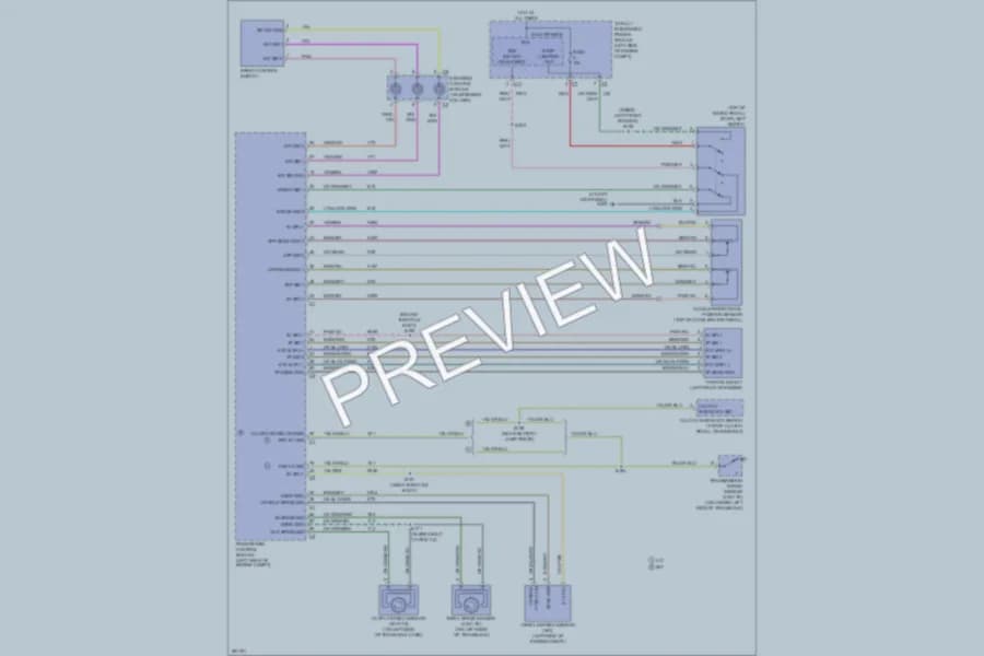 2008 Dodge Avenger Cruise Control wiring diagram preview