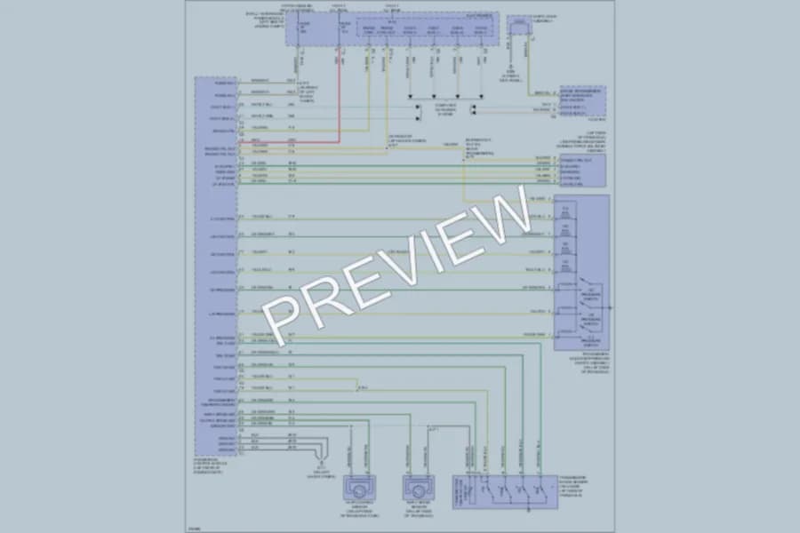 2008 Dodge Avenger Transmission wiring diagram preview