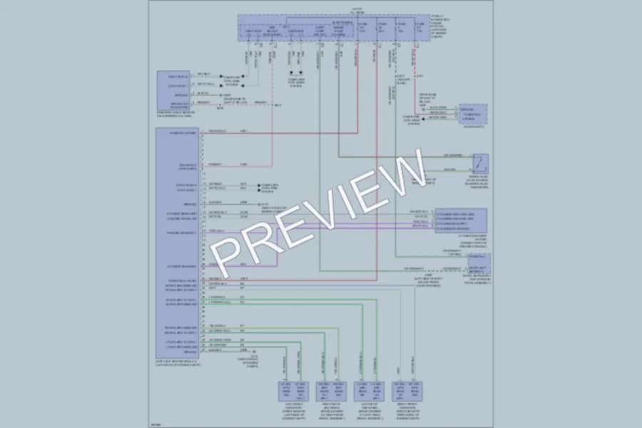 2008 Dodge Caliber Anti Lock Brakes wiring diagram preview