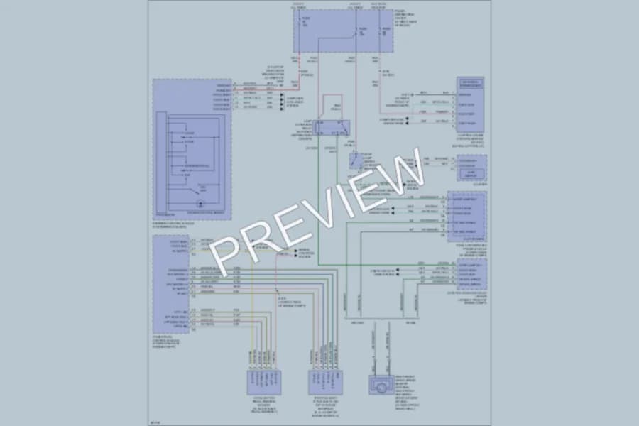 2008 Dodge Charger Cruise Control wiring diagram preview