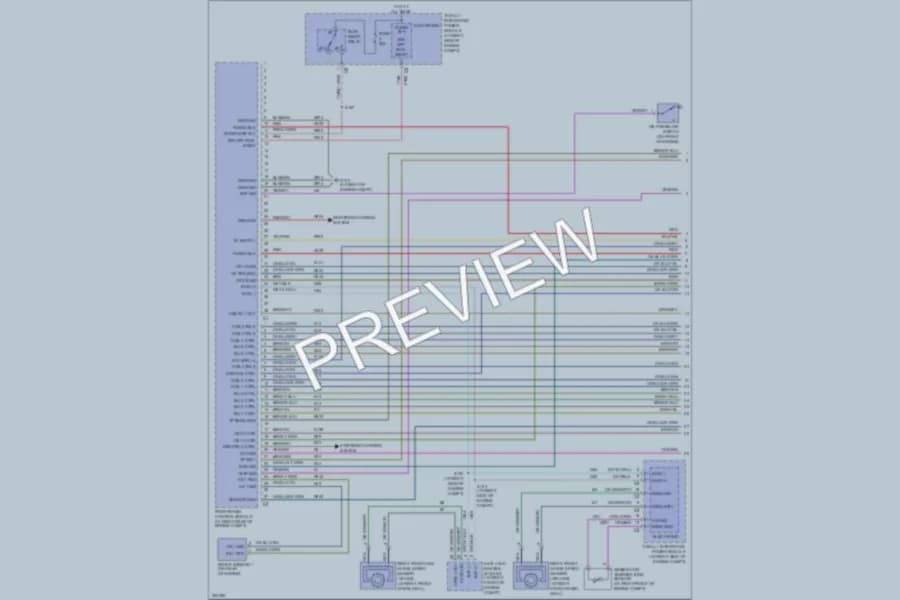 2008 Dodge Charger Engine Performance wiring diagram preview