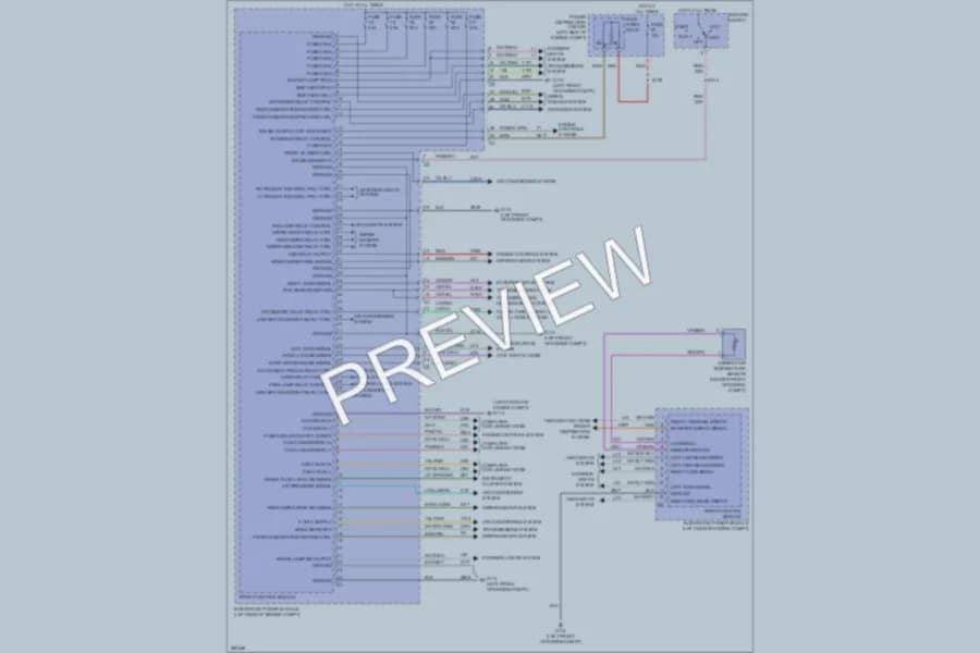 2008 Dodge Durango Body Control Modules wiring diagram preview