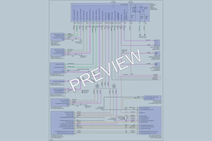 2008 Dodge GrandCaravan Anti Theft wiring diagram preview