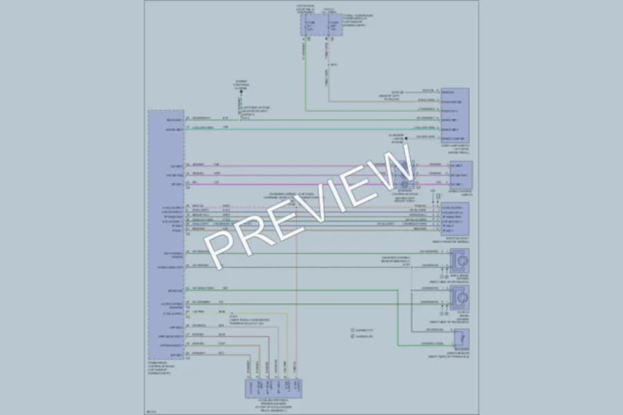 2008 Dodge GrandCaravan Cruise Control wiring diagram preview